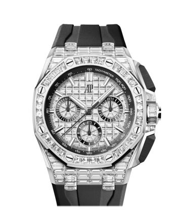 Audemars Piguet Royal Oak Offshore 43 18-carat white gold dial Black rubber strap Watch 26425BC.ZZ.D002CA.02