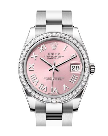 Rolex Datejust 31 Pink Roman Dial Ladies Watch 278384RBR 278384RBR-0023