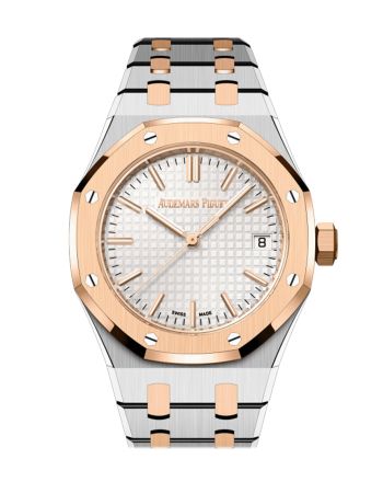 Audemars Piguet Royal Oak 37 Silver-toned dial Stainless steel Watch 15550SR.OO.1356SR.01