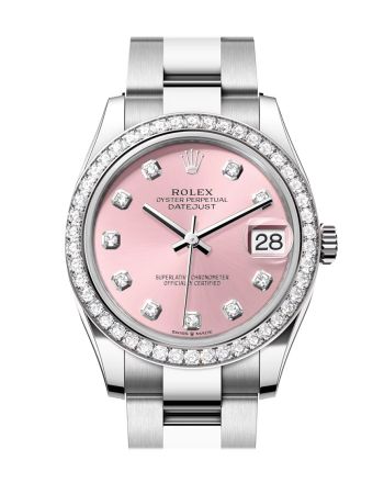 Rolex Datejust 31 Pink Diamond Dial Ladies Watch 278384RBR 278384RBR-0035