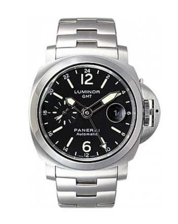 Panerai Luminor Gmt Watches 44mm Black Dial Men's Watch Pam00297