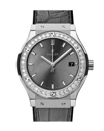 Hublot Classic Fusion Racing Grey Titanium Diamonds 542.NX.7071.LR.1104