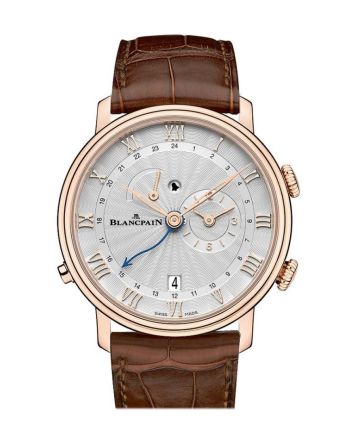 Blancpain Villeret Reveil GMT Alarm Rose Gold 6640-3642-55B