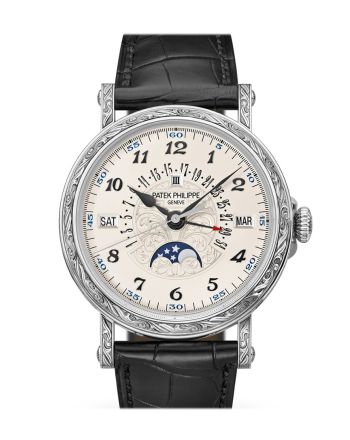 Patek Philippe Grand Complications Silvery Dial Watch 5160-500G-001