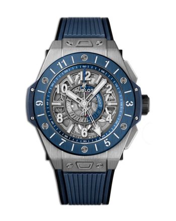 Hublot Big Bang Unico Titanium Blue Ceramic GMT Men's Watch 471.NL.7112.RX