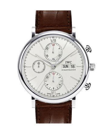 IWC Portofino Automatic Chronograph Silver Dial 42mm Men's Watch IW391007