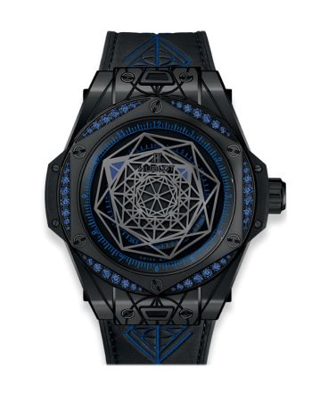 Hublot Big Bang Sang Bleu All Black Blue 465.CS.1119.VR.1201.MXM18