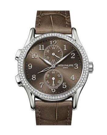 PATEK PHILIPPE Complications Brown Dial 35mm Ladies Watch 7134G-001