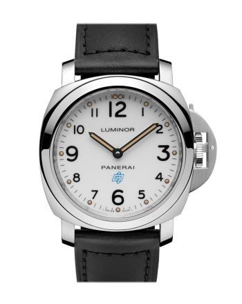 Panerai Luminor Base Logo Acciaio 44mm White Dial Men's Watch Pam00630