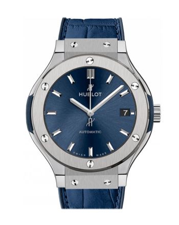 Hublot Classic Fusion Blue Sunray Dial Titanium 38mm Automatic Men's Watch 565.NX.7170.LR