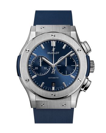 Hublot Classic Fusion Chronograph Titanium Blue 45 Watch 521.NX.7170.RX