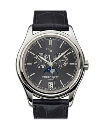 Patek Philippe Complications Automatic Moonphase Black Dial Men's Watch 5146P-001