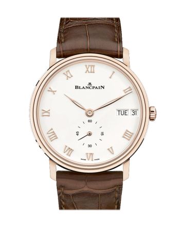 Blancpain Villeret Ultra Slim Day Date 40mm Mens Watch 6652-3642-55B