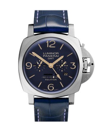 Panerai Luminor 1950 Equation of Time Blue Dial Men's Watch PAM00670