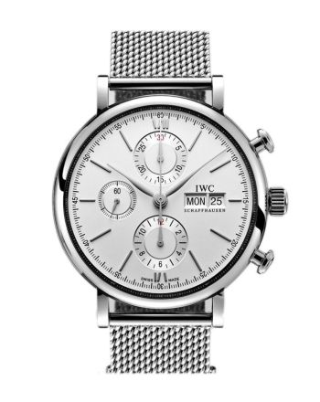 IWC Portofino Automatic Chronograph Silver Dial 42mm Men's Watch IW391009