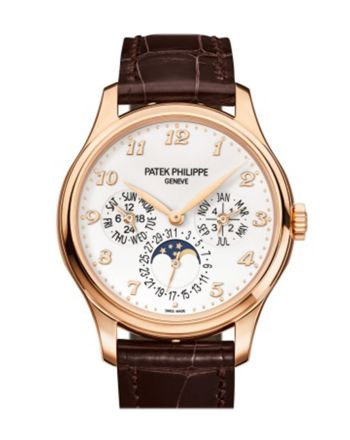 PATEK PHILIPPE Grand Complication Ivory Lacquered Dial Automatic Men's 18 Carat Rose Gold Watch 5327R-001