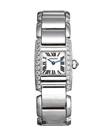 Cartier Tankissime Diamond Bezel White Gold WE70069H