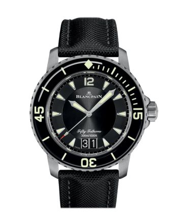 Blancpain Fifty Fathoms Grande Date 45mm Mens Watch 5050-12B30-B52A