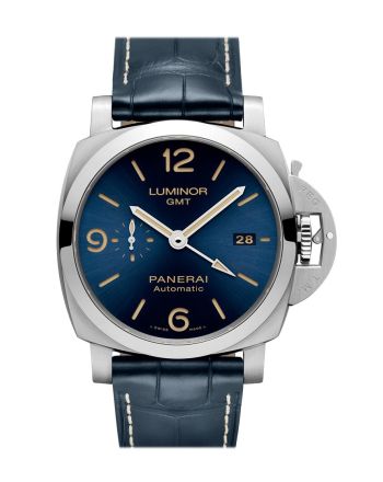 PANERAI Luminor 1950 3 Days GMT Automatic Acciaio Blue PAM01033