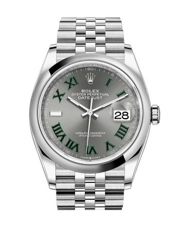 Rolex Datejust 36 Slate Dial Automatic Jubilee Watch 126200