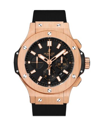 Hublot Big Bang Black Dial 18kt Rose Gold Casual Men's Watch 301.PX.1180.RX