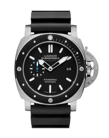 Panerai Luminor Submersible 1950 Amagnetic 3 Days Automatic Titanio 47mm Black Dial Men's Watch Pam01389