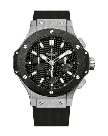 Hublot Big Bang Evolution Black Carbon Fiber Dial Automatic Chronograph Men's Watch 301.SM.1770.GR