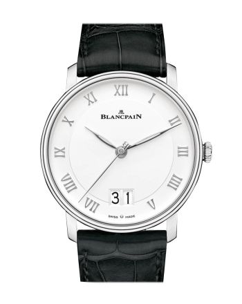 Blancpain Grande Date White Dial Automatic Men's Watch 6669-1127-55B