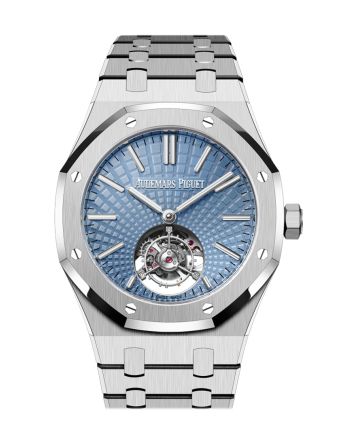 Audemars Piguet Royal Oak 41 Flying Tourbillon Light Blue Dial Platinum 26530PT.OO.1220PT.01