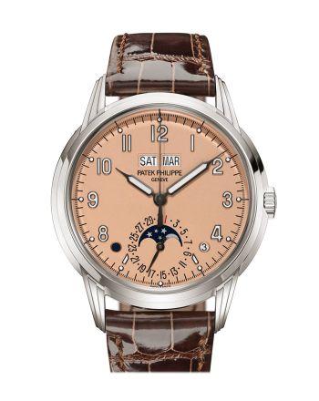 Patek Philippe Grand Complications Perpetual Calendar Salmon Dial Watch 5320G-011 5320G