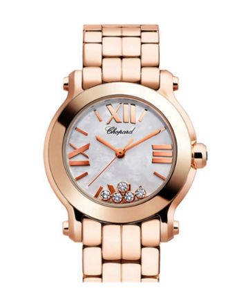 Chopard Happy Sport Rose Gold Mother of Pearl Dial 274189/5003