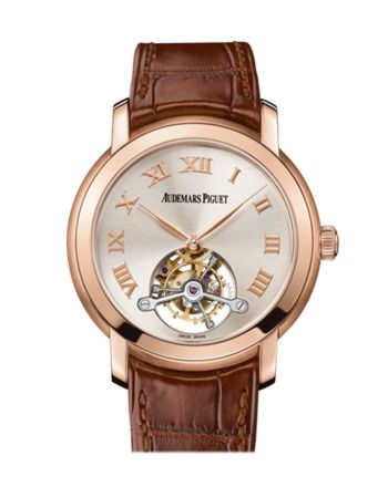 Audemars Piguet Jules Audemars Tourbillon Silver Dial Rose Gold 26561OR.OO.D088CR.01