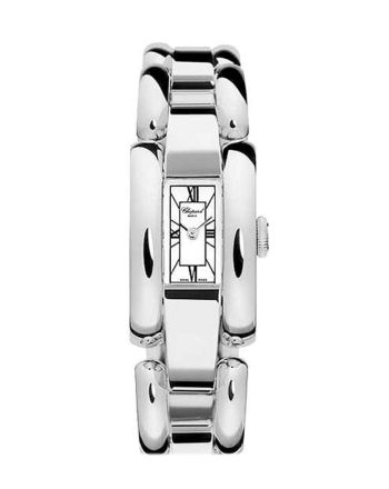 Chopard La Strada in White Gold on White Gold Bracelet White Dial 417396-1001