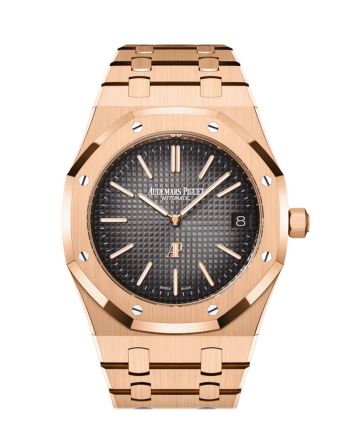 Audemars Piguet Royal Oak Jumbo Extra Thin Rose Gold Grey Dial  Watch 16202OR.OO.1240OR.02