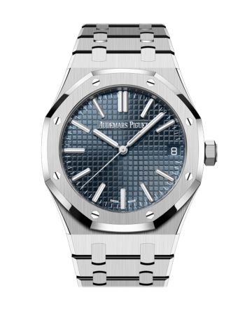 Audemars Piguet Royal Oak 41 Blue Dial 50th Anniversary Watch 15510ST.OO.1320ST.01 DCM