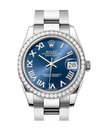 Rolex Datejust 31 Blue Roman Dial Ladies Watch 278384RBR 278384RBR-0038