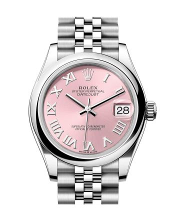 Rolex Datejust 31 Pink Roman Dial Jubilee Ladies Watch 278240 278240-0014