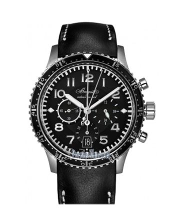 Breguet Transatlantique Type XXI Flyback Black Dial Automatic Men's Watch 3810TIH23ZU