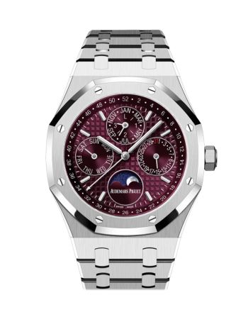 Audemars Piguet Royal Oak Purple Dial White Gold Watch 26574BC.OO.1220BC.01