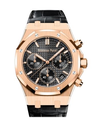 Audemars Piguet Royal Oak 41 Chronograph Black Dial Rose Gold 26240OR.OO.D002CR.01 DCM