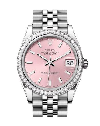 Rolex Datejust 31 Pink Dial Jubilee Ladies Watch 278384RBR 278384RBR-0018