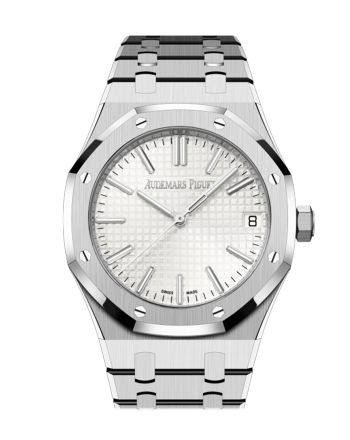 Audemars Piguet Royal Oak 41 Silver Dial 50th Anniversary Watch 15510ST.OO.1320ST.03 DCM