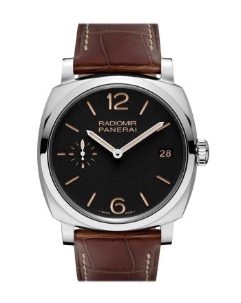 Panerai Radiomir 1940 3 Days Acciaio 47mm Black Dial Men's Watch Pam00514