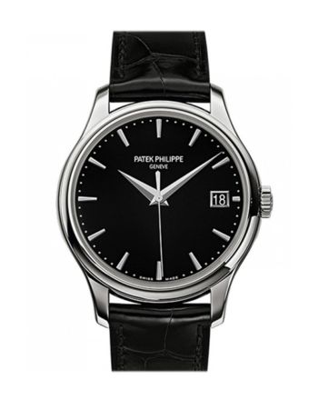 Patek Philippe Calatrava Black Dial Automatic Men's Watch 5227G-010