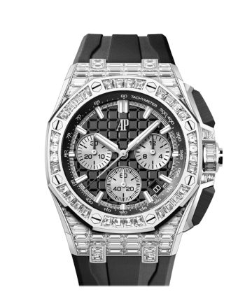 Audemars Piguet Royal Oak Offshore 43 Black dial Black rubber strap Watch 26425BC.ZZ.D002CA.01