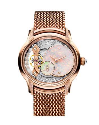 Audemars Piguet Millenary Frosted Gold Opal Dial Watch 77244OR.GG.1272OR.01