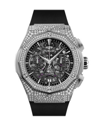 Hublot Classic Fusion Aerofusion Chronograph Orlinski Titanium Pave 45mm 525.NX.0170.RX.1704.ORL18