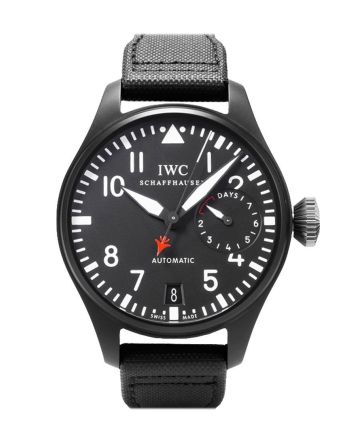 IWC Big Pilot Top Gun Black Dial Automatic Power Reserve 48mm Men's Watch IW501901