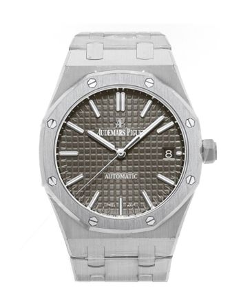 Audemars Piguet Royal Oak 37mm Grey Ruthenium Dial Automatic  Watch 15450ST.OO.1256ST.02