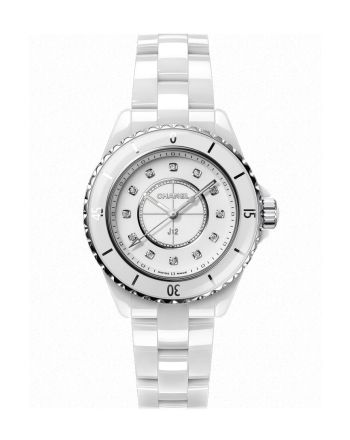 Chanel J12 Quartz Diamond White 33 Ladies Watch H5703